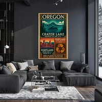 Oregon Culture and Pride Poster