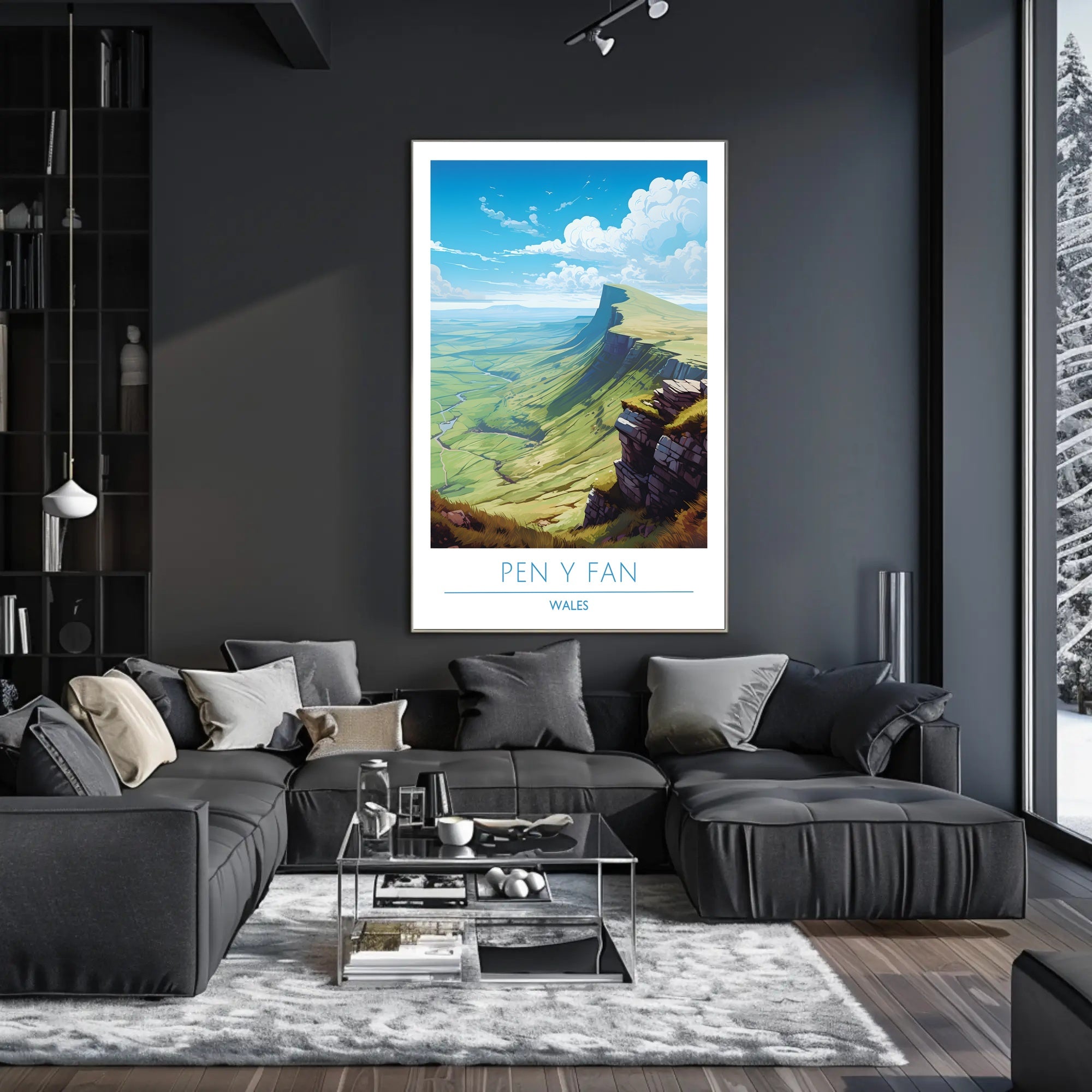Pen y Fan, Wales Poster