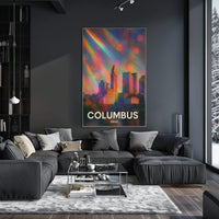 Columbus Ohio Captivating Minimalist Poster