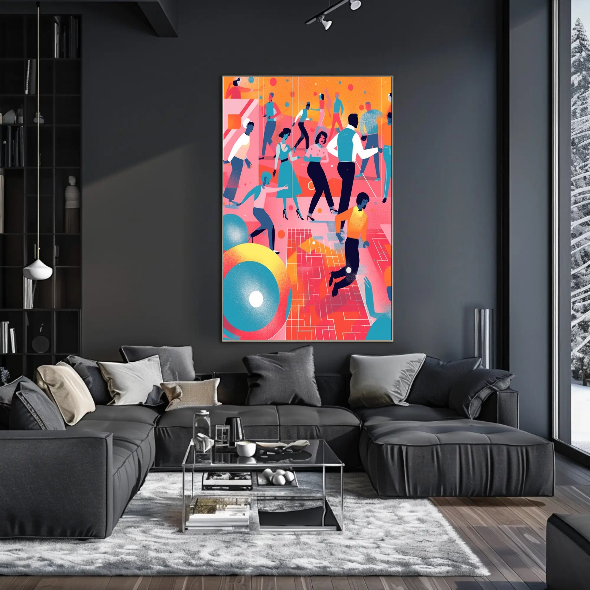 Vibrant Dance Celebration Poster