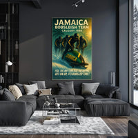Jamaica Bobsleigh Team Calgary 1988 Poster