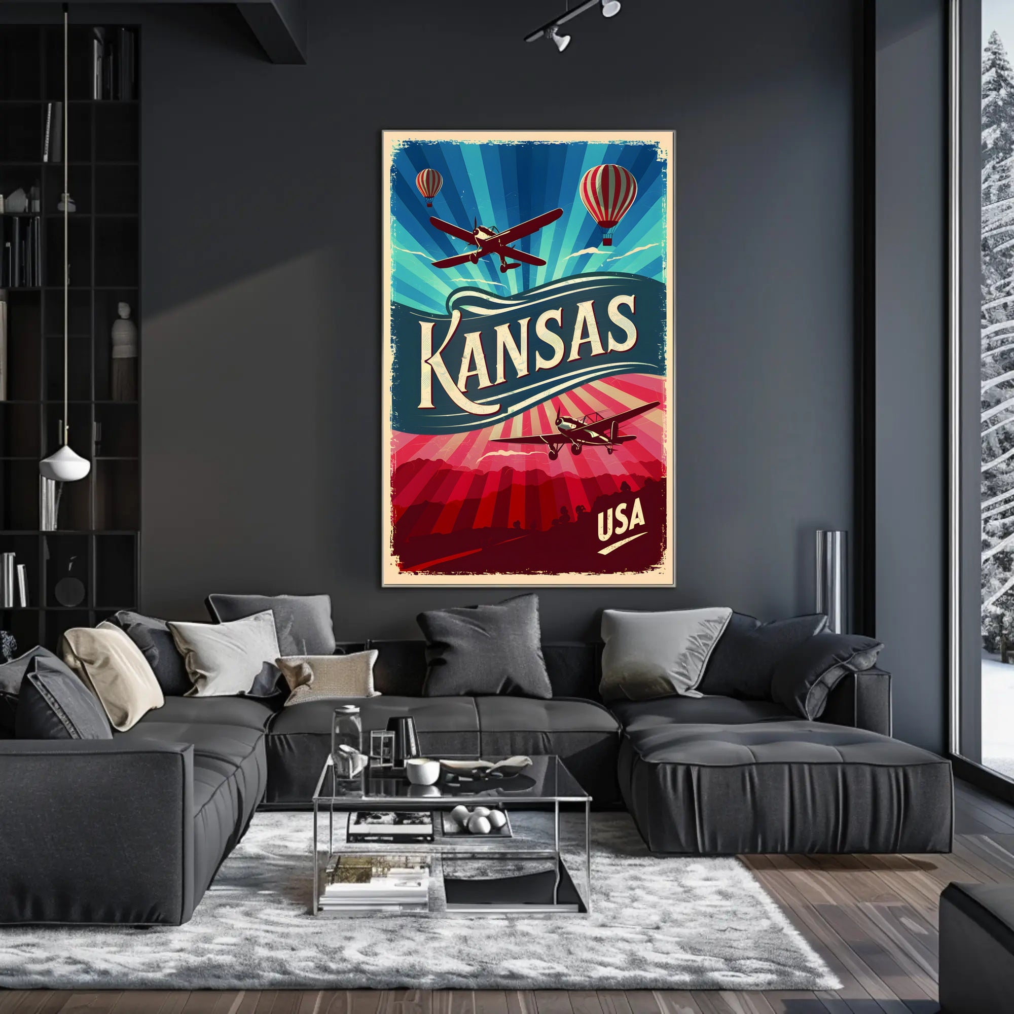 Kansas Adventure Poster