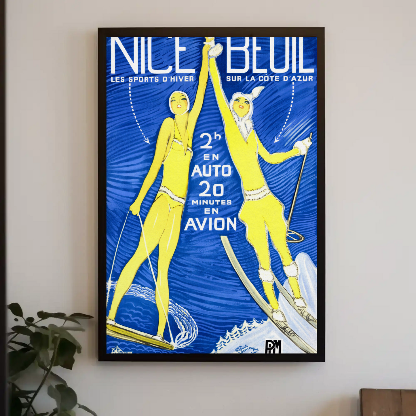 Nice - Beuil Winter Sports Poster