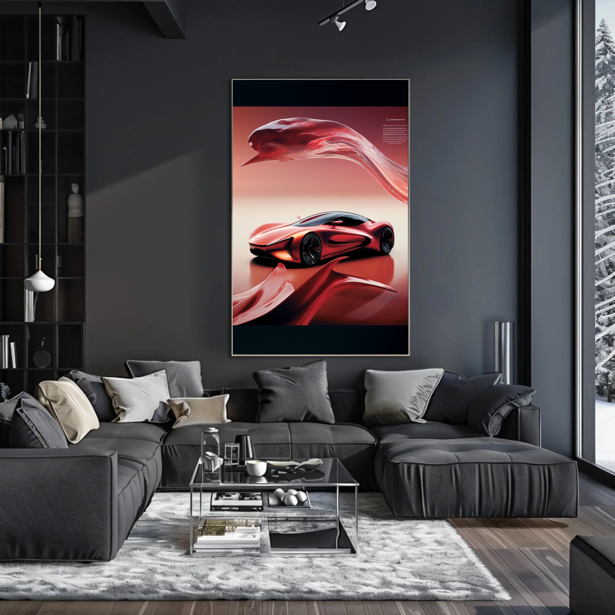 Futuristic Elegance Poster PosterGoat