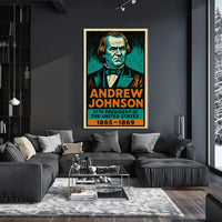 Andrew Johnson 17th President Poster