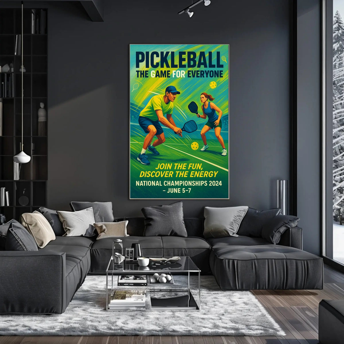 Pickleball National Championships 2024 Poster