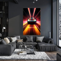 Futuristic Speed Poster PosterGoat