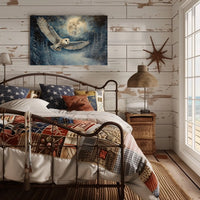 Majestic Night Flight Poster