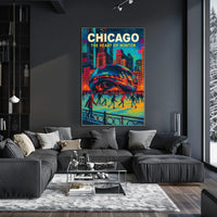 Chicago The Heart of Winter Poster