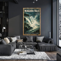 Niagara Falls The Power of Nature Poster PosterGoat