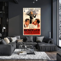 Montmartre sur Seine: Vintage French Film Artistic Poster