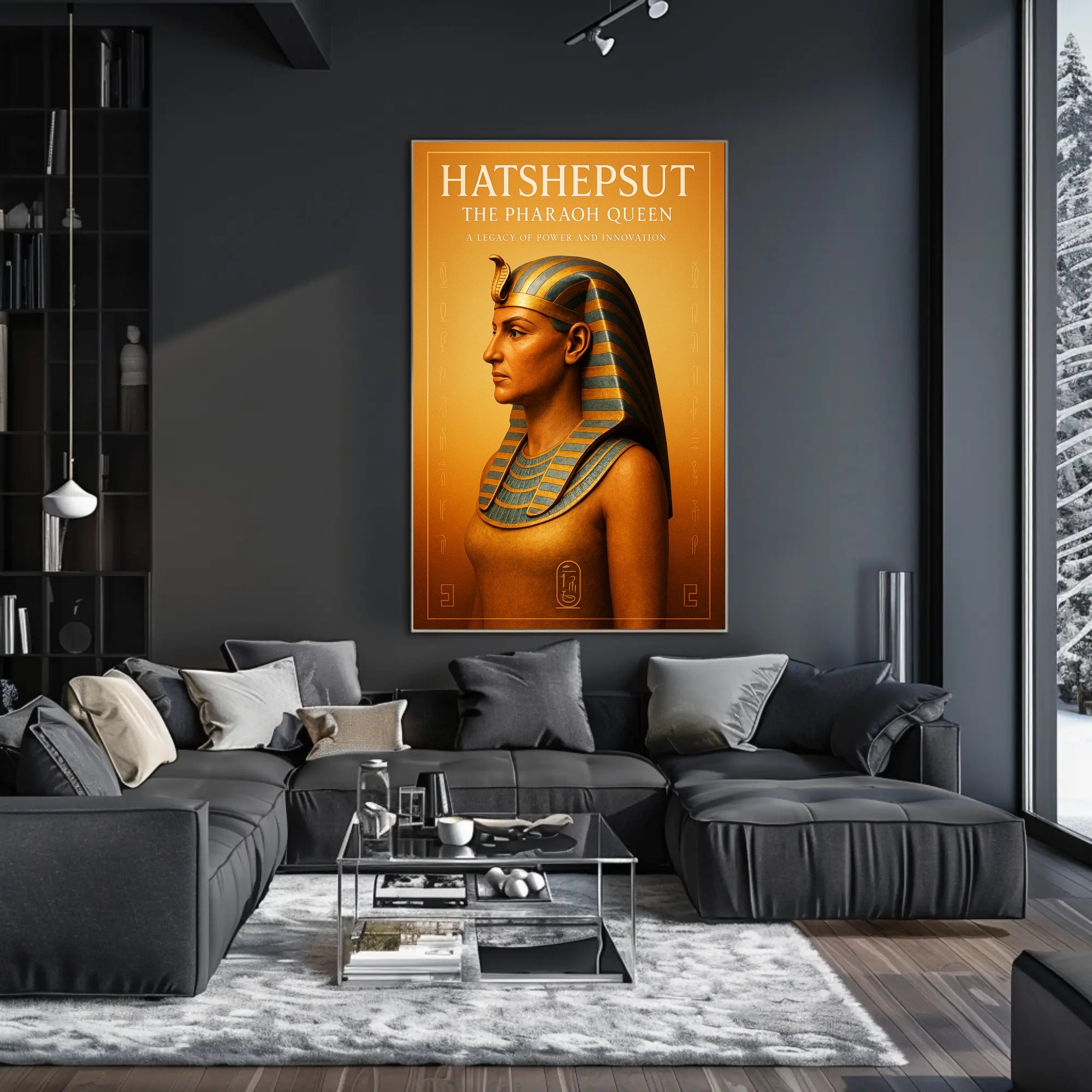 Hatshepsut The Pharaoh Queen Poster PosterGoat