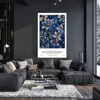 William Morris Cotton Prints Exhibition Poster