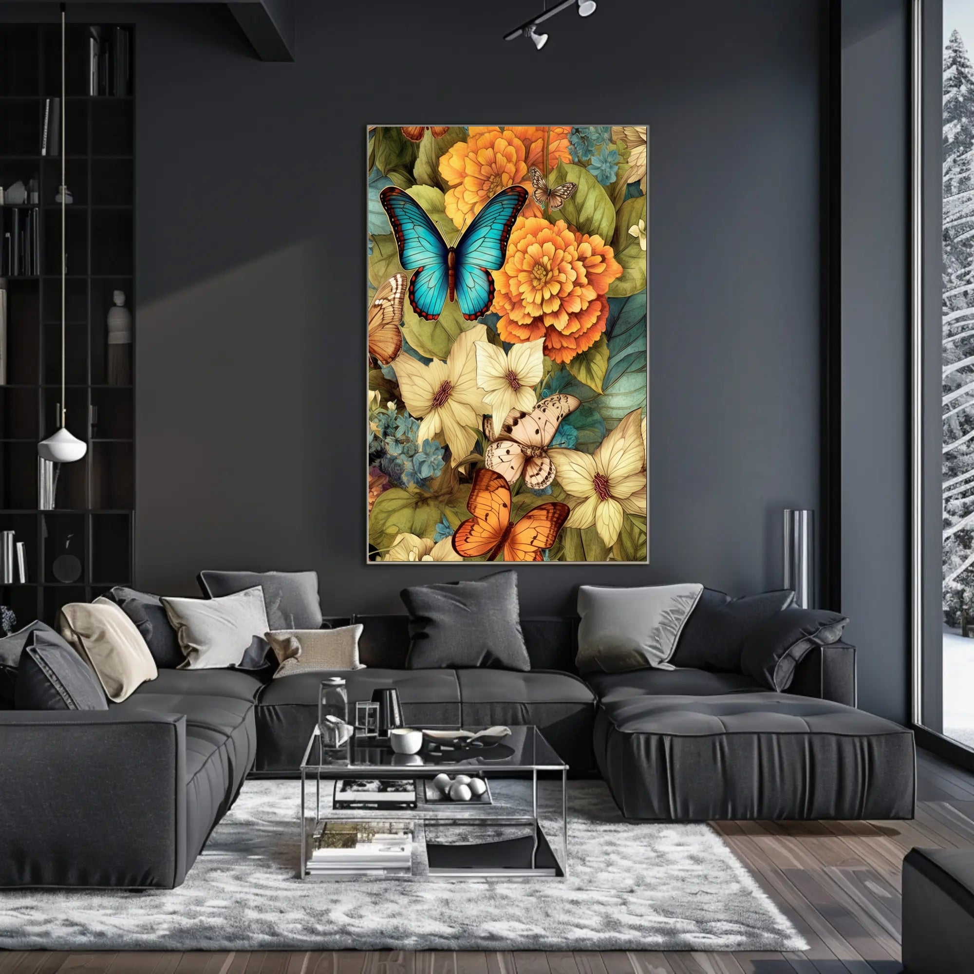 Vibrant Nature Symphony Poster