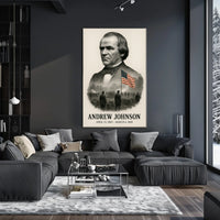 Andrew Johnson 17th President of the United States Reflections Poster