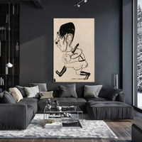 Caricature of a Historical Figure Poster PosterGoat