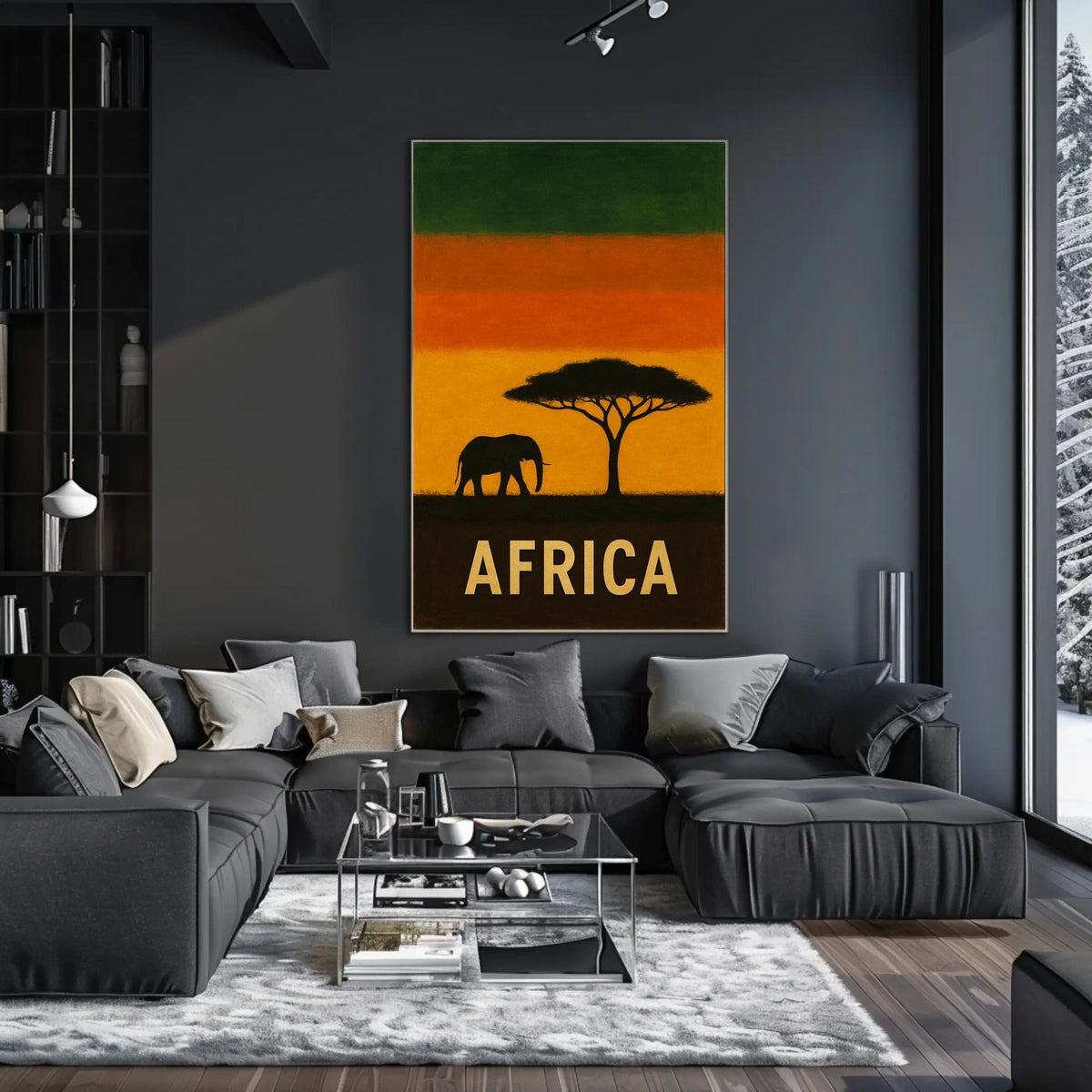 Africa A Journey Through the Savanna Poster