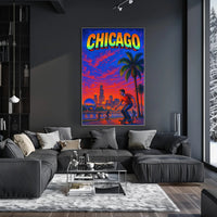 Chicago Vibes Poster PosterGoat