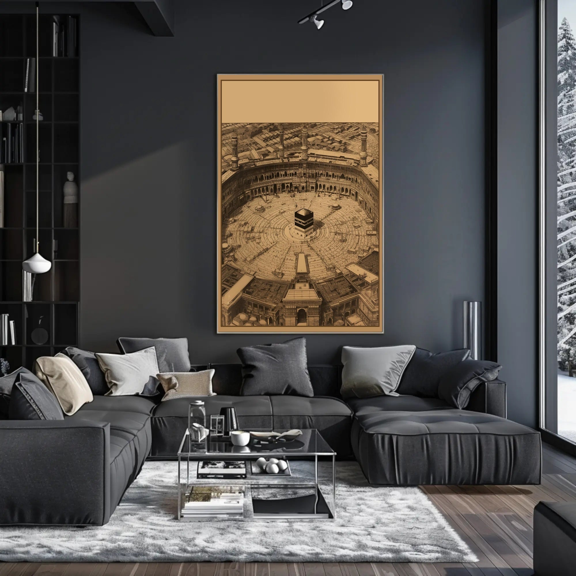 The Grandeur of the Kaaba Poster