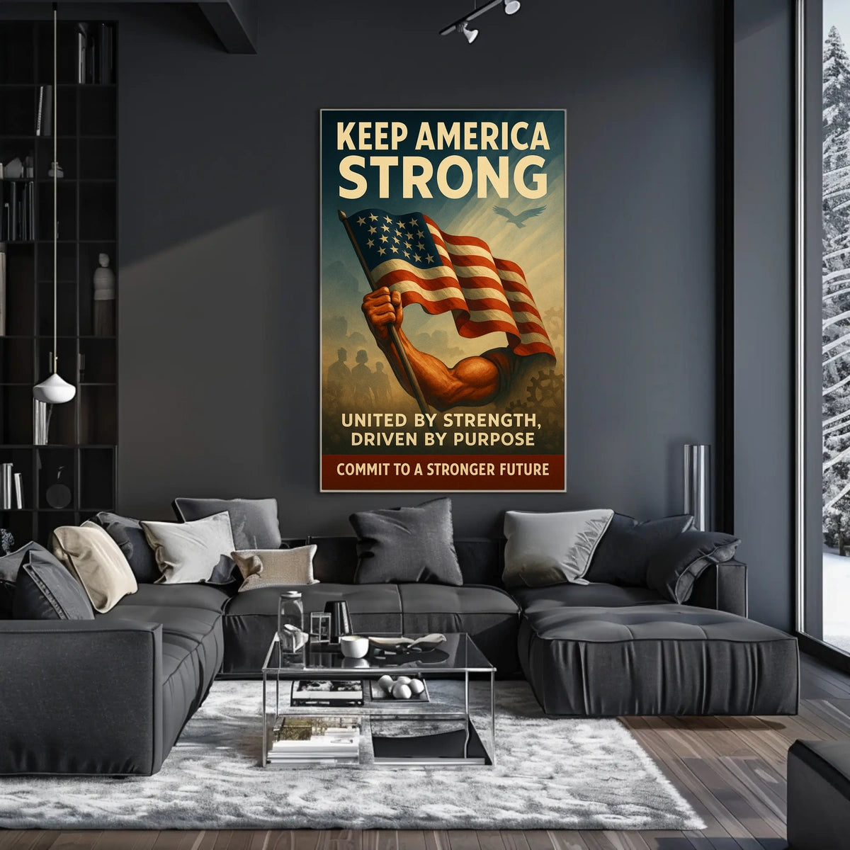 Keep America Strong Poster