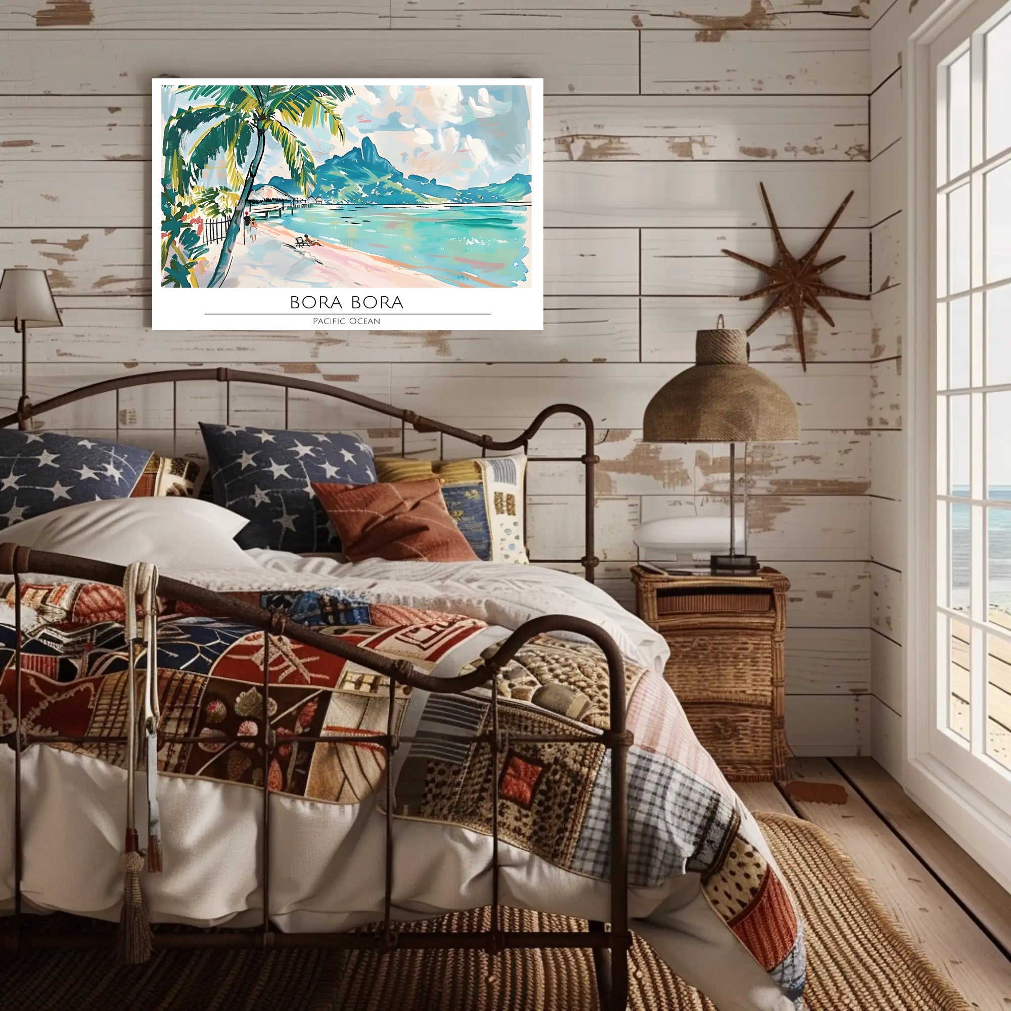 Tropical Paradise of Bora Bora Poster PosterGoat