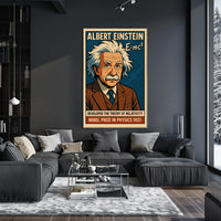 Albert Einstein Theory Of Relativity Poster
