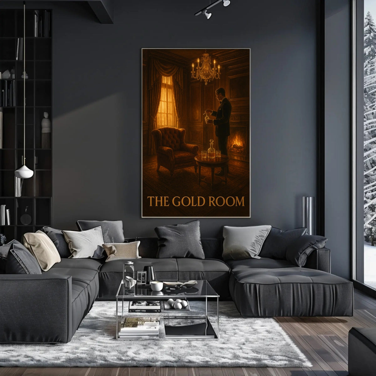 The Gold Room Poster