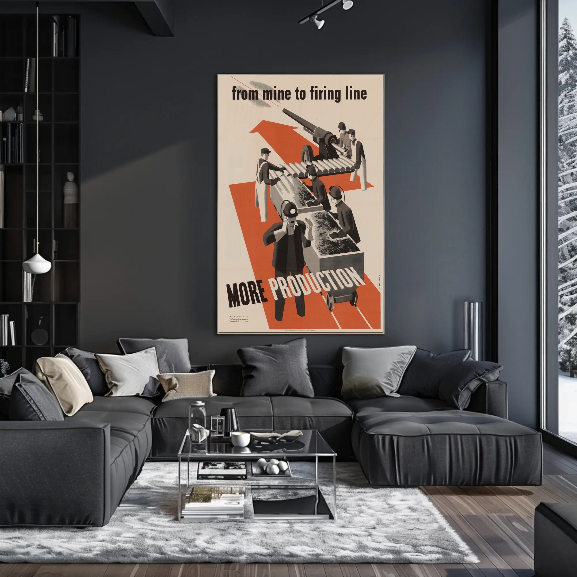 From Mine to Firing Line Poster PosterGoat