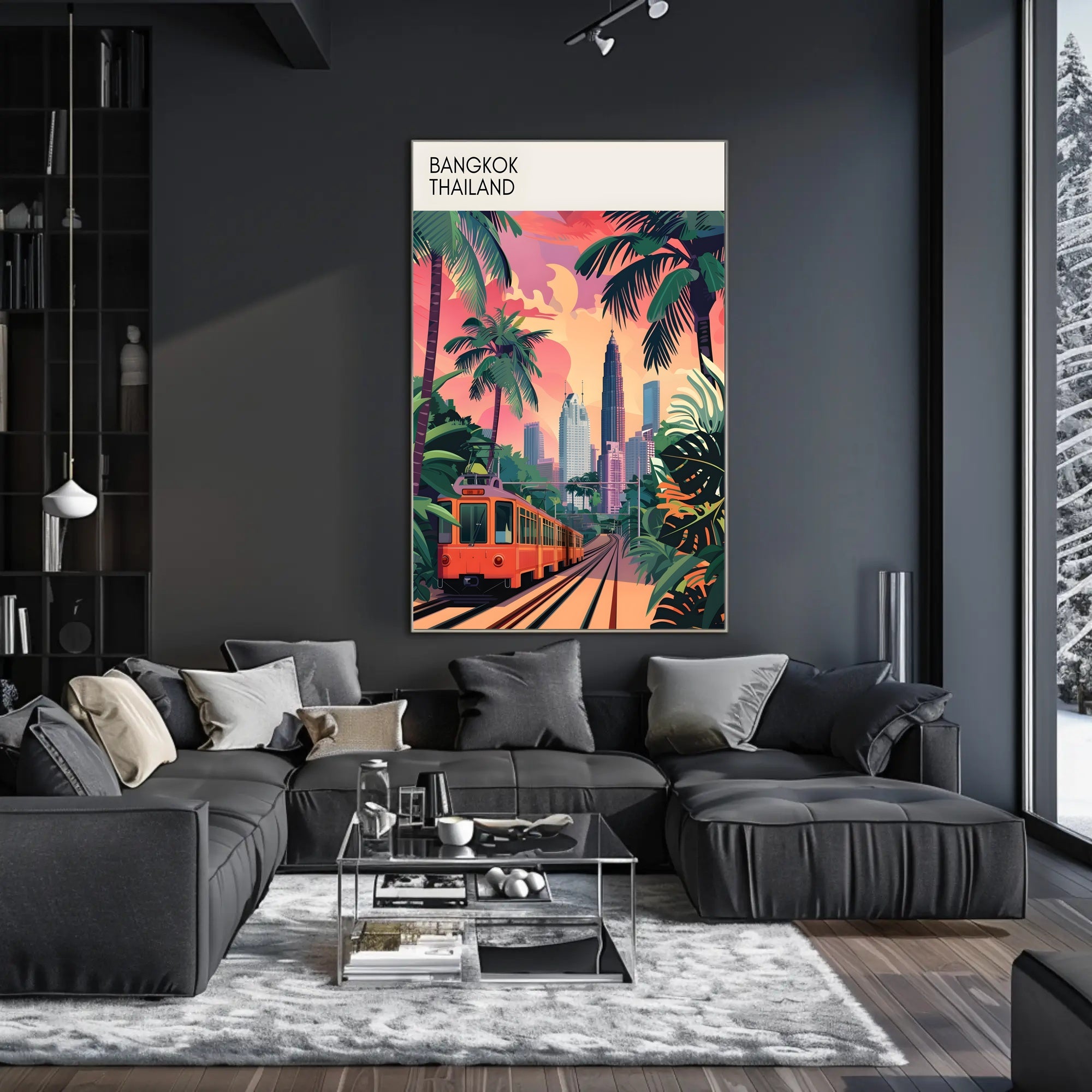 Vibrant Bangkok Poster