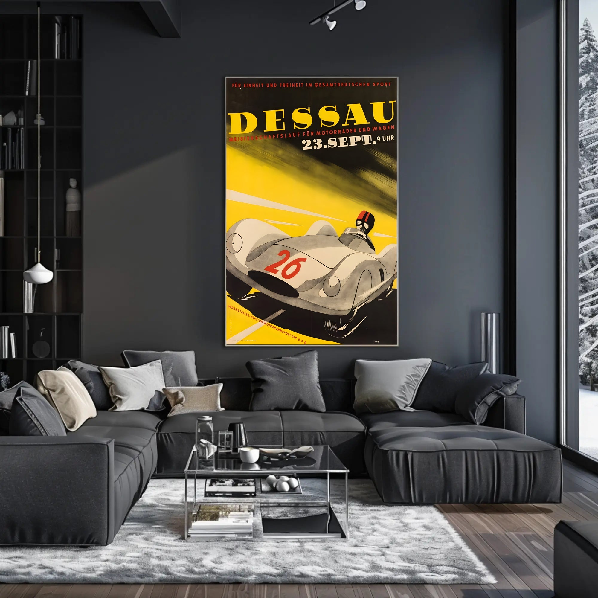 Dessau Motor Racing Championship Poster