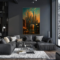 Artistic Expression Abstract Wall Decor Poster