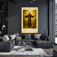 Saint Francis of Assisi Poster PosterGoat