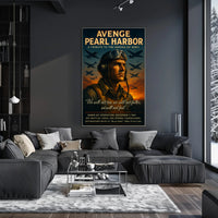 Avenge Pearl Harbor Poster