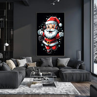Festive Santa Celebration Poster