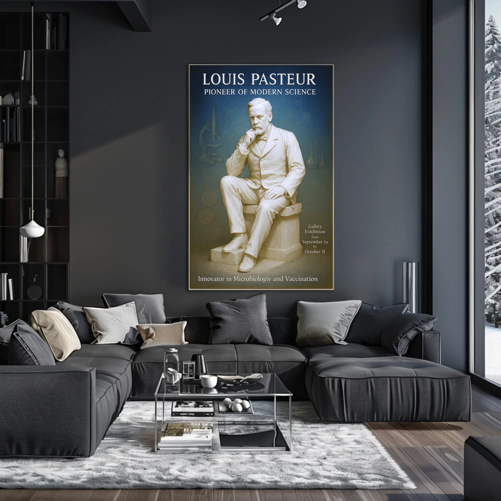 Louis Pasteur Pioneer of Modern Science Poster PosterGoat