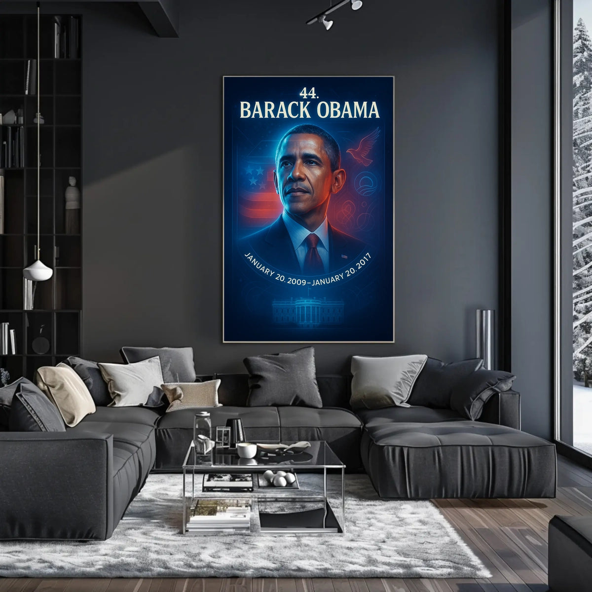 Barack Obama 44Th President Poster