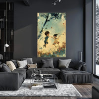 Vintage Art Deco Travel Destination Poster