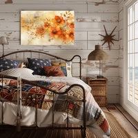 Autumn Blossom Artistry Poster