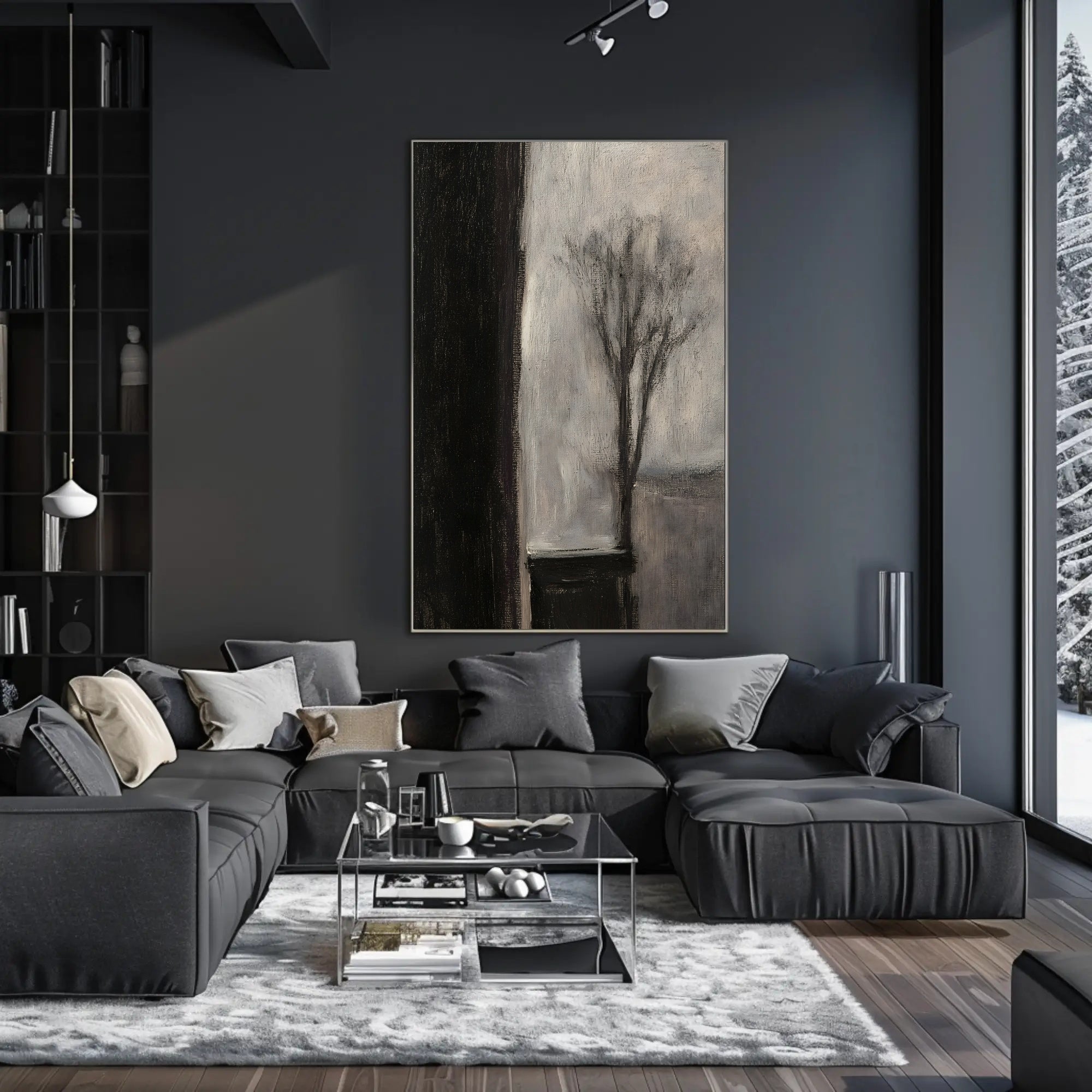 Abstract Dreamscape Modern Artistic Poster Print PosterGoat