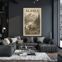 Alaska Wilderness Poster