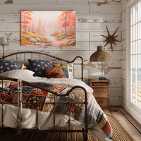 Serene Autumn Landscape Poster