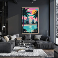 Miami Beach Paradise Poster