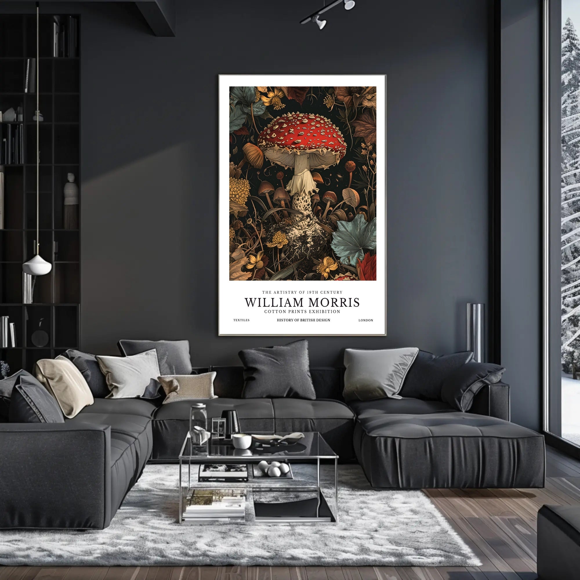 William Morris 19th Century Art Poster