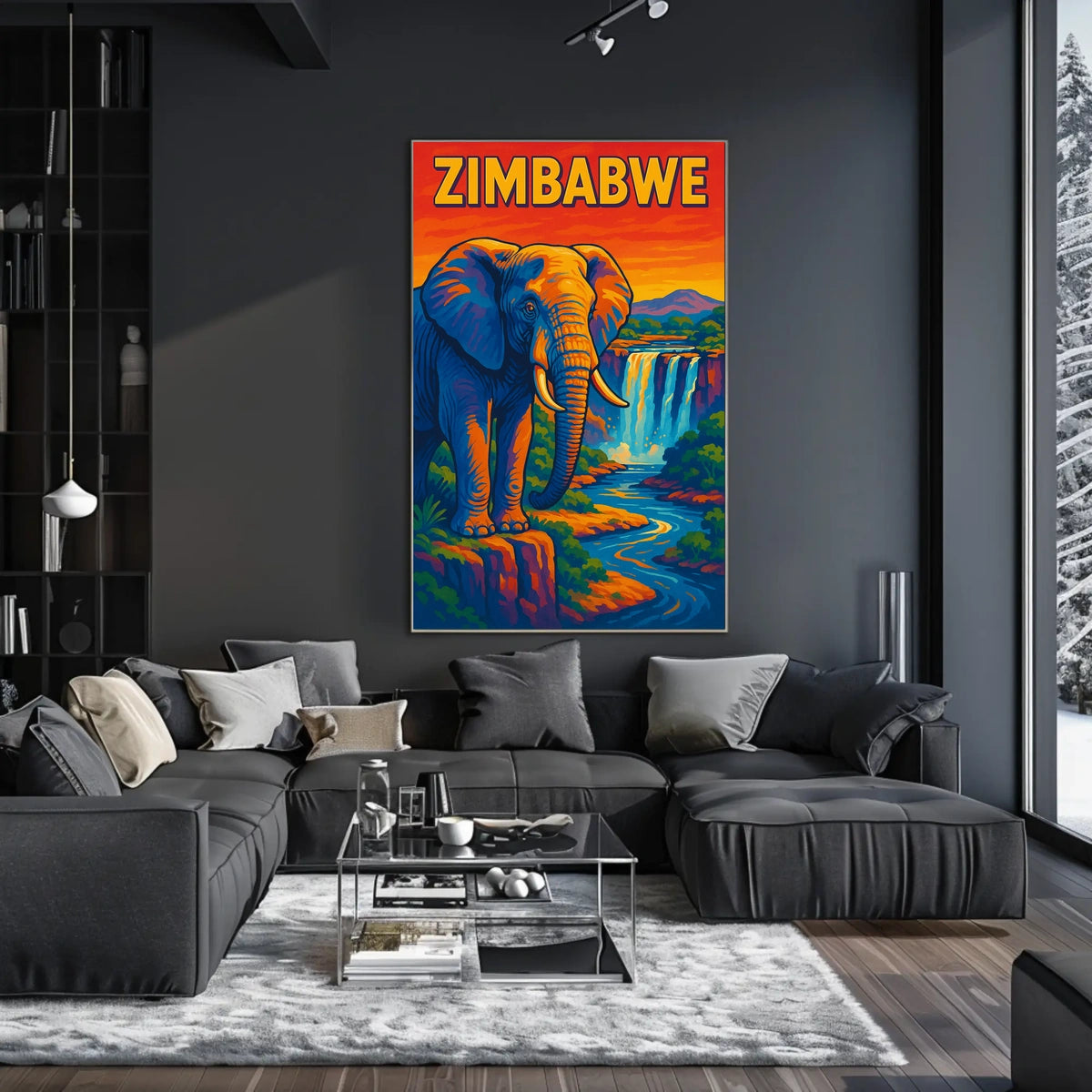 Majestic Zimbabwe Poster
