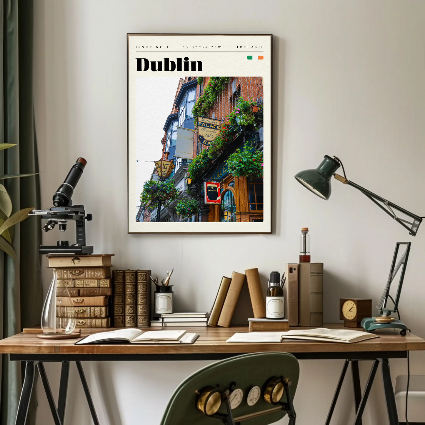 Vintage Poster - Dublin Palace Bar