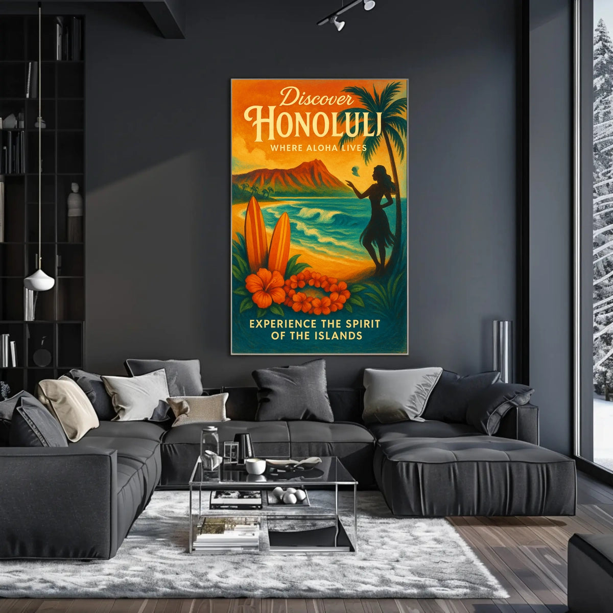 Discover Honolulu Experience The Poster