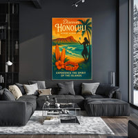 Discover Honolulu Experience The Poster