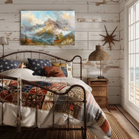 Serene Mountain Landscape Poster