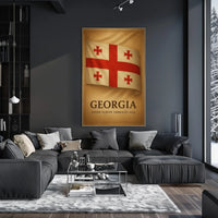 Georgia Where Europe Embraces Asia Poster