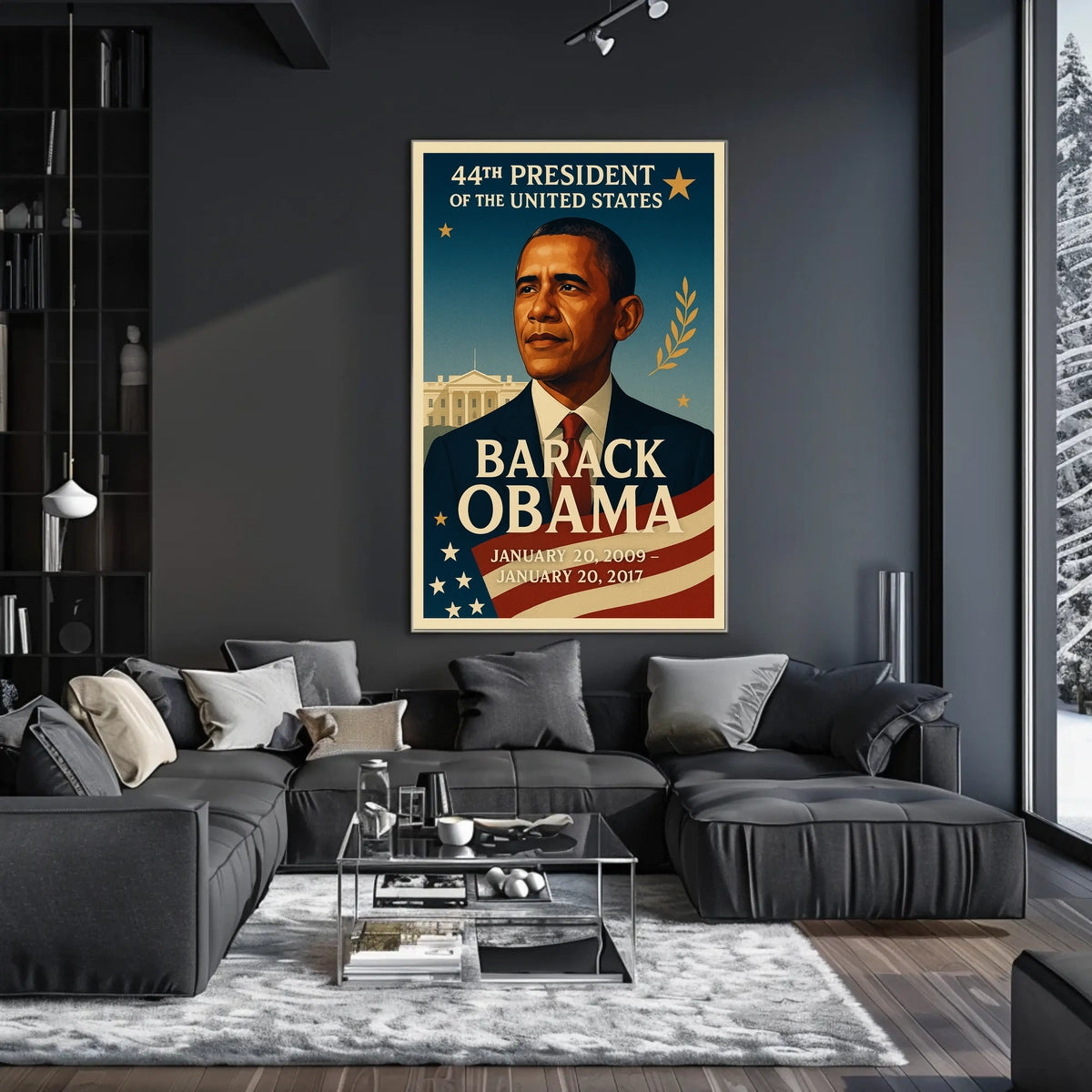 Obama Presidency Inspirational Leadership Historical or Presidential Poster